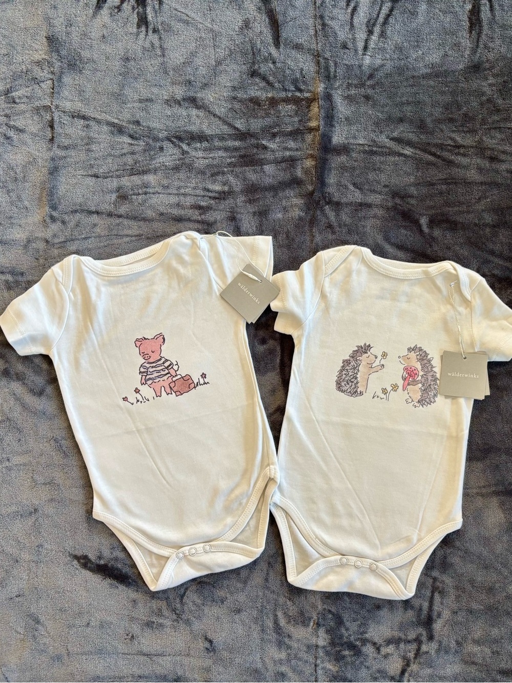 Wanderwinks Organic Onesies NWT